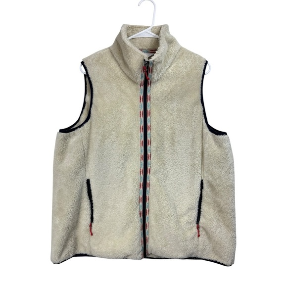 Orvis Size XL Full Zip Plush Fleece Vest Outdoors Hiking Camping Gorpcore - Picture 1 of 8